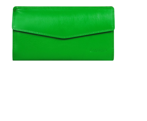 "Clix" Women's Wallet Green