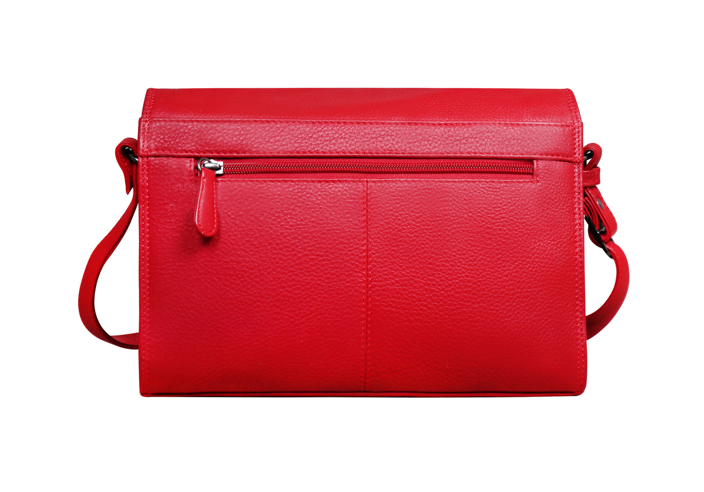 Calfnero Genuine Leather Women's Sling Bag (101-Red)