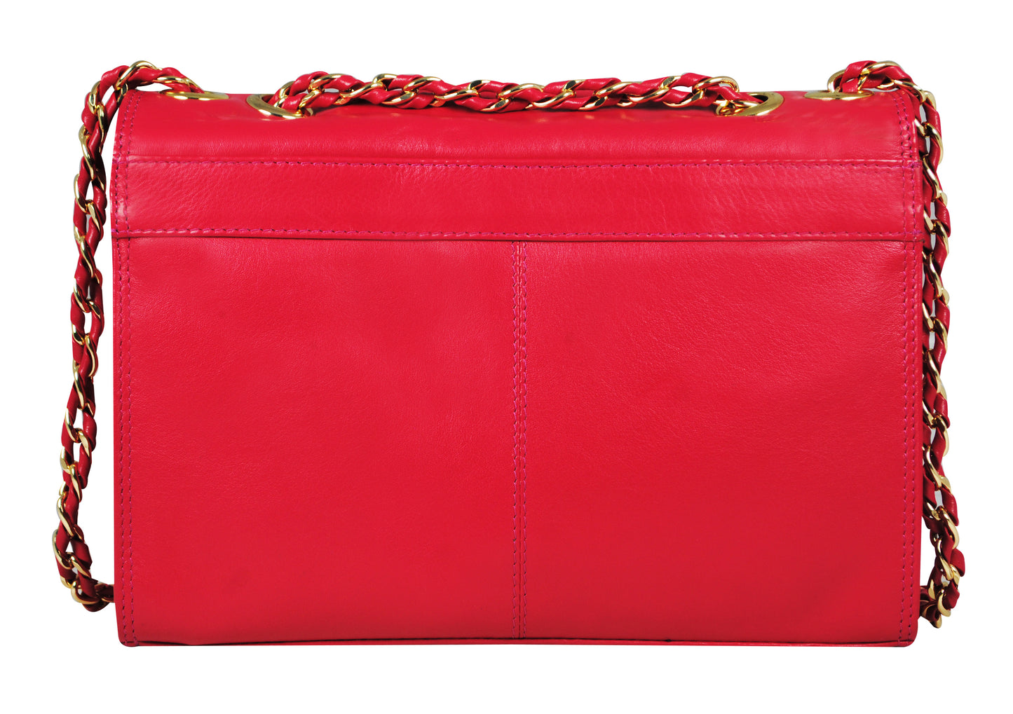 Calfnero Genuine Leather Women's Sling Bag (102-Pink)