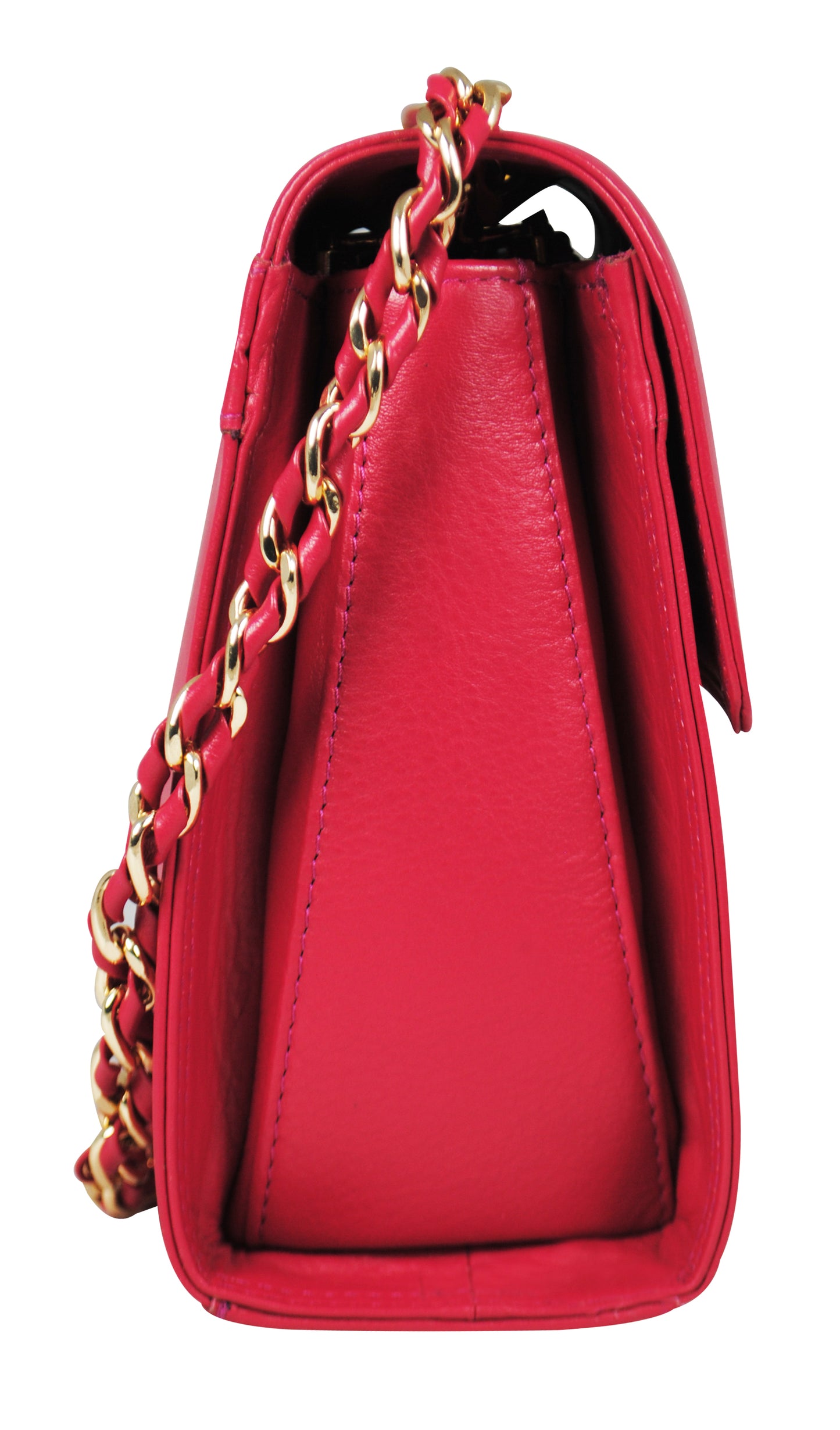 Calfnero Genuine Leather Women's Sling Bag (102-Pink)