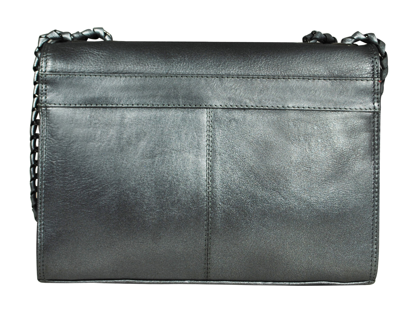 Calfnero Genuine Leather Women's Sling Bag (102-Metalic)