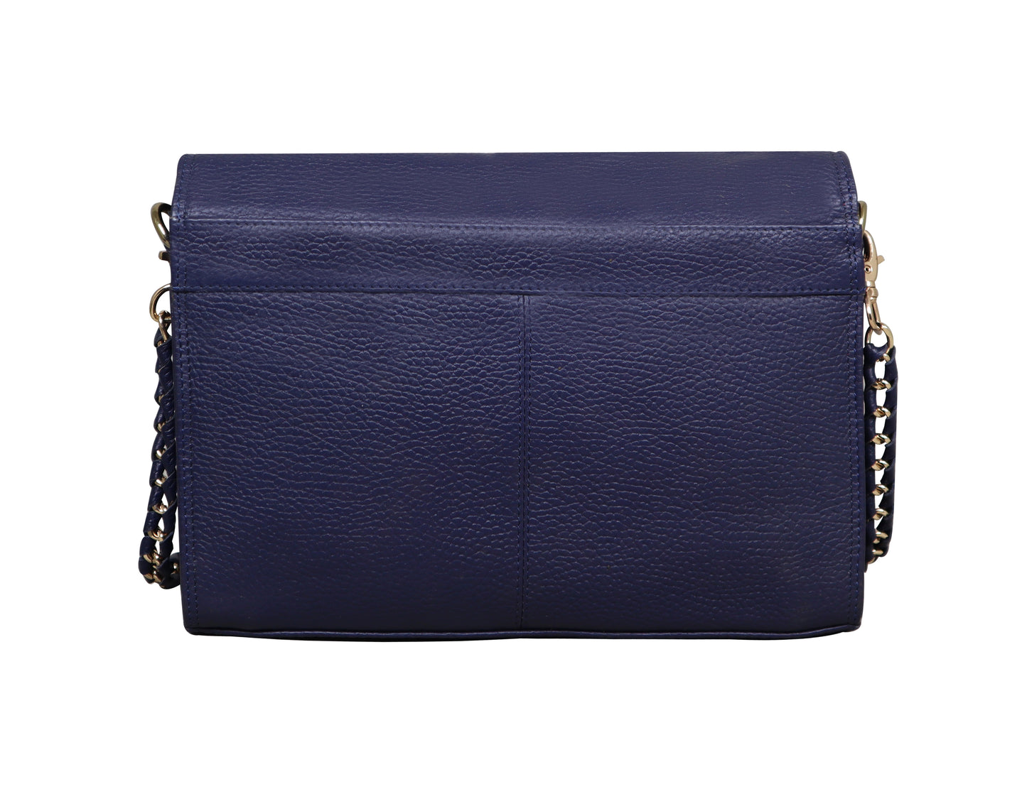 Calfnero Genuine Leather Women's Sling Bag (102-Navy)