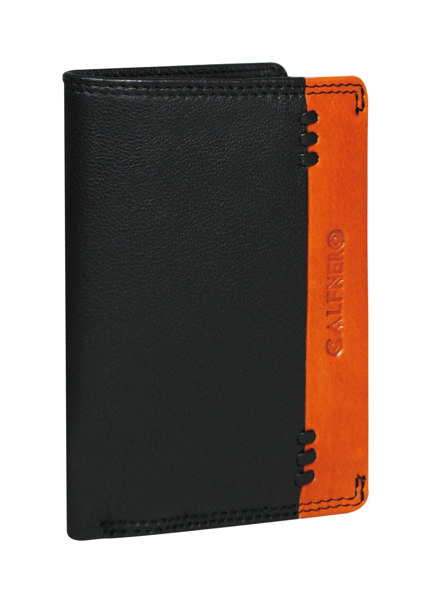 Calfnero Genuine Leather Men's Wallet (11227-Black)