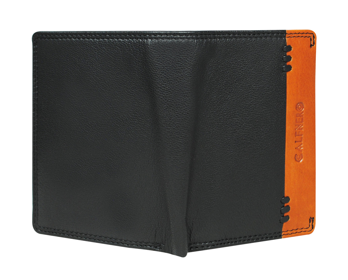 Calfnero Genuine Leather Men's Wallet (11227-Black)