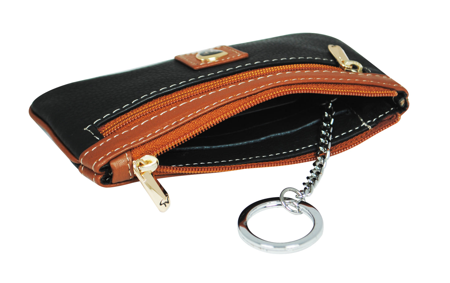 Calfnero Genuine Leather Key Case (12223-Black)