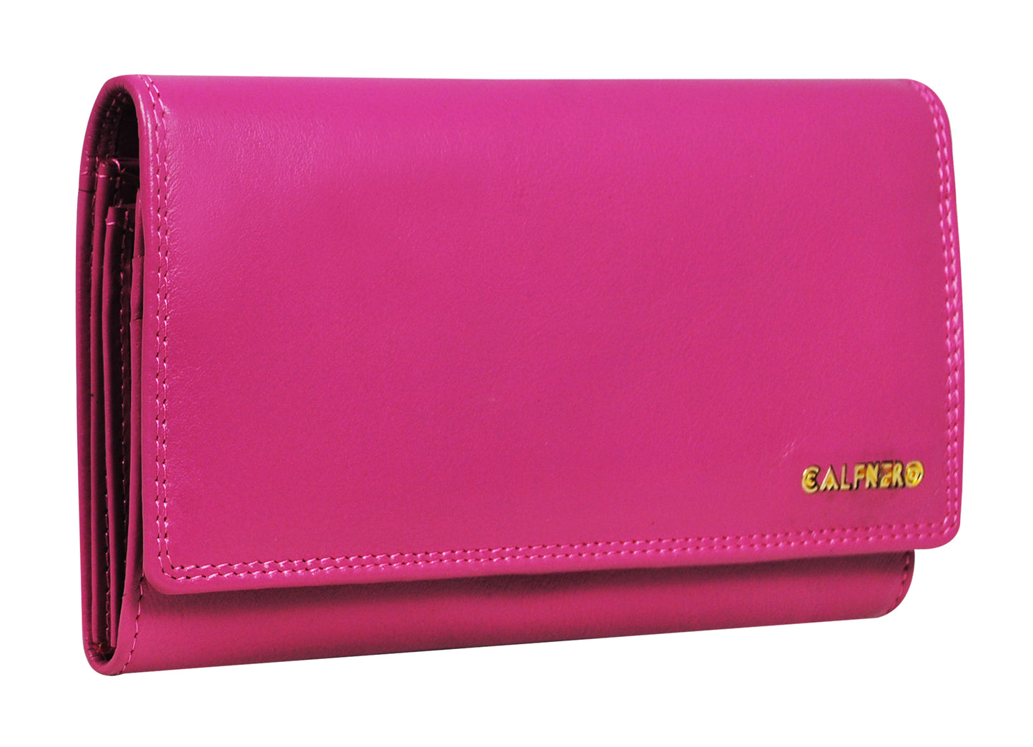 Calfnero Genuine Leather Women's Wallet (12314-Pink)