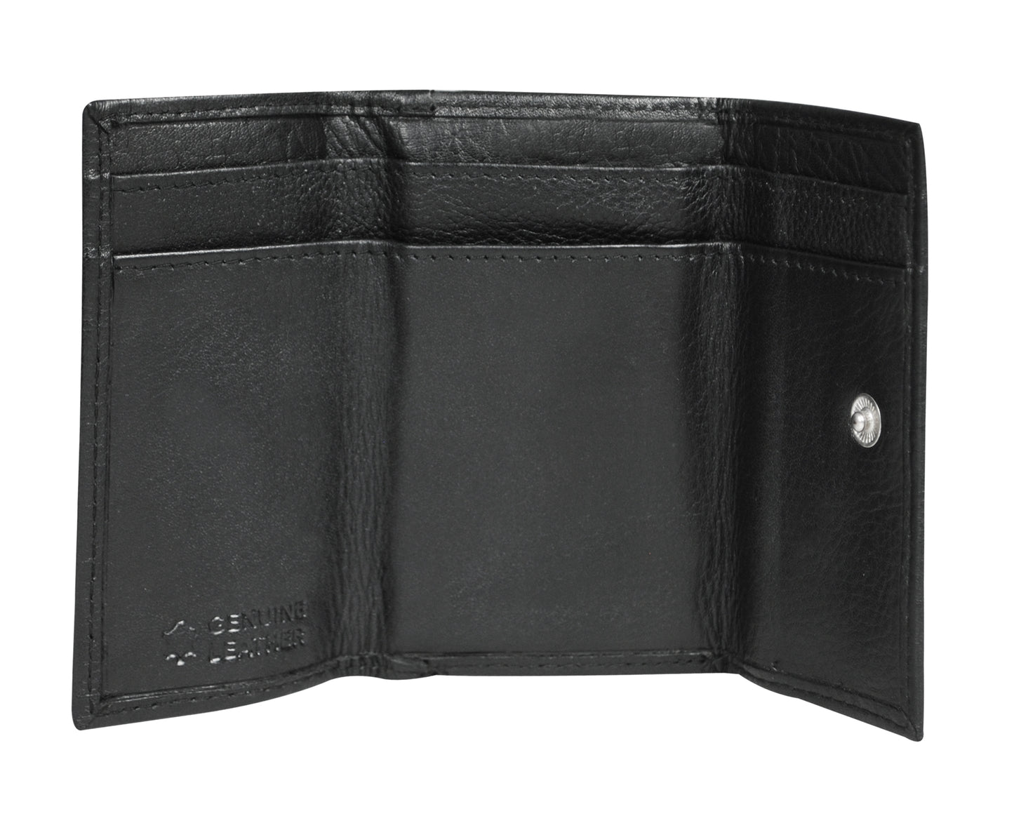 Calfnero Genuine Leather Card Case (12328-Black)