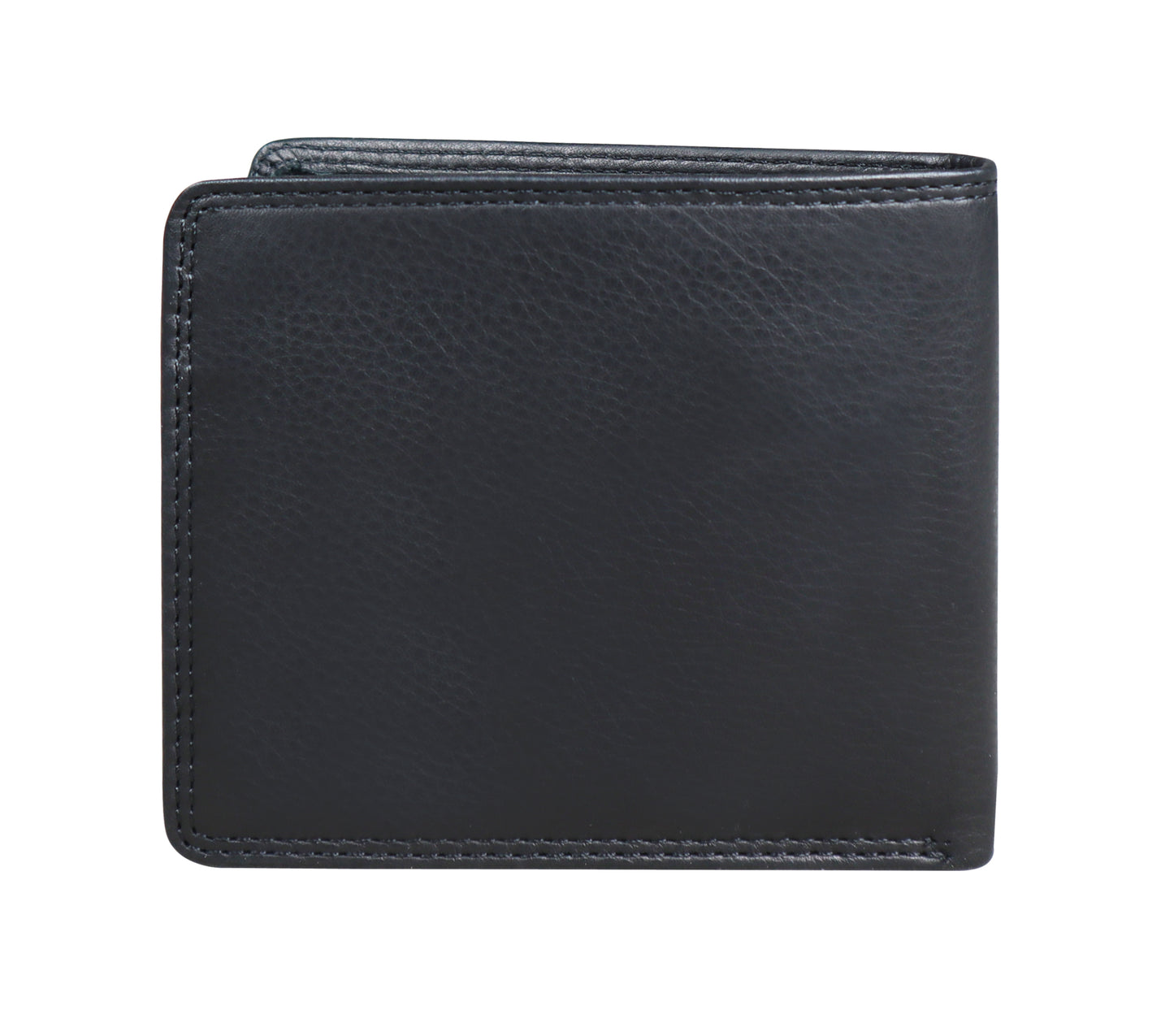 Calfnero Genuine Leather Men's Wallet (159-Black)