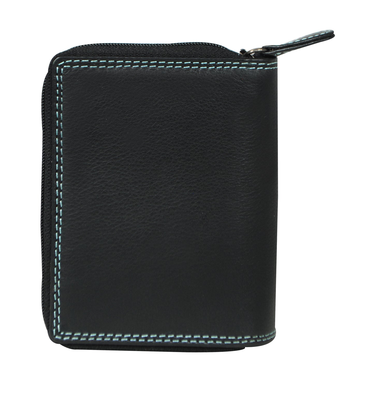 Calfnero Genuine Leather Women's Wallet (Ak-181-Black-Multi)