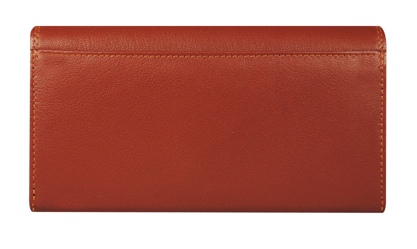 Calfnero Genuine Leather Women's wallet (1883-Cognac)