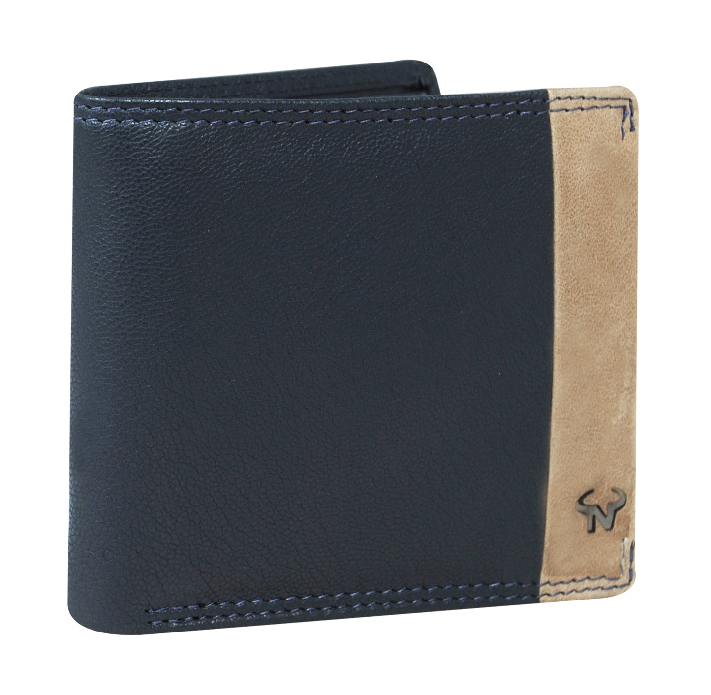 Calfnero Genuine Leather Men's Wallet (22012-Blue)
