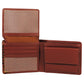 Calfnero Genuine Leather  Men's Wallet (22012-Cognac)