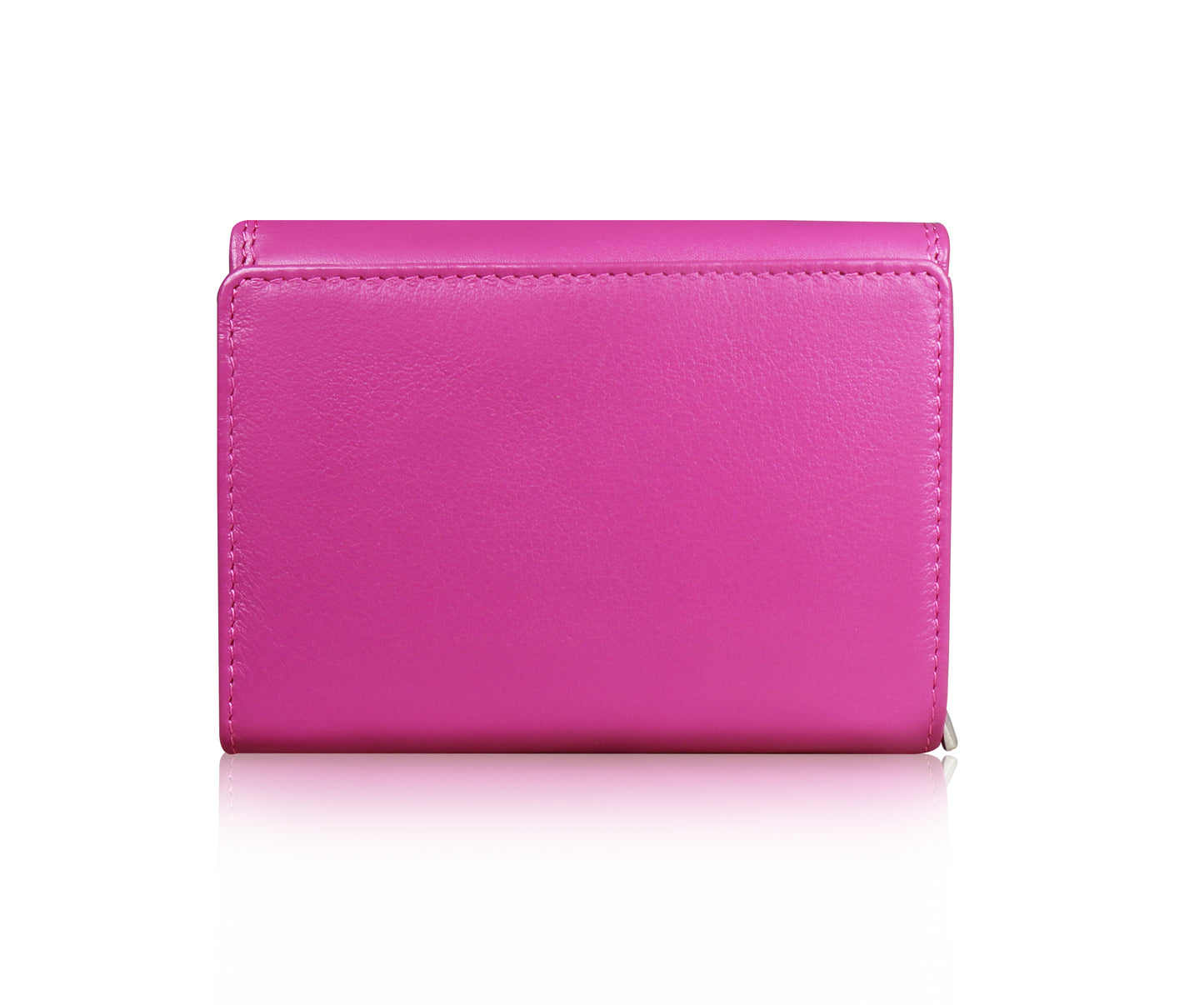 Calfnero Genuine Leather Women's wallet (2312-Pink)