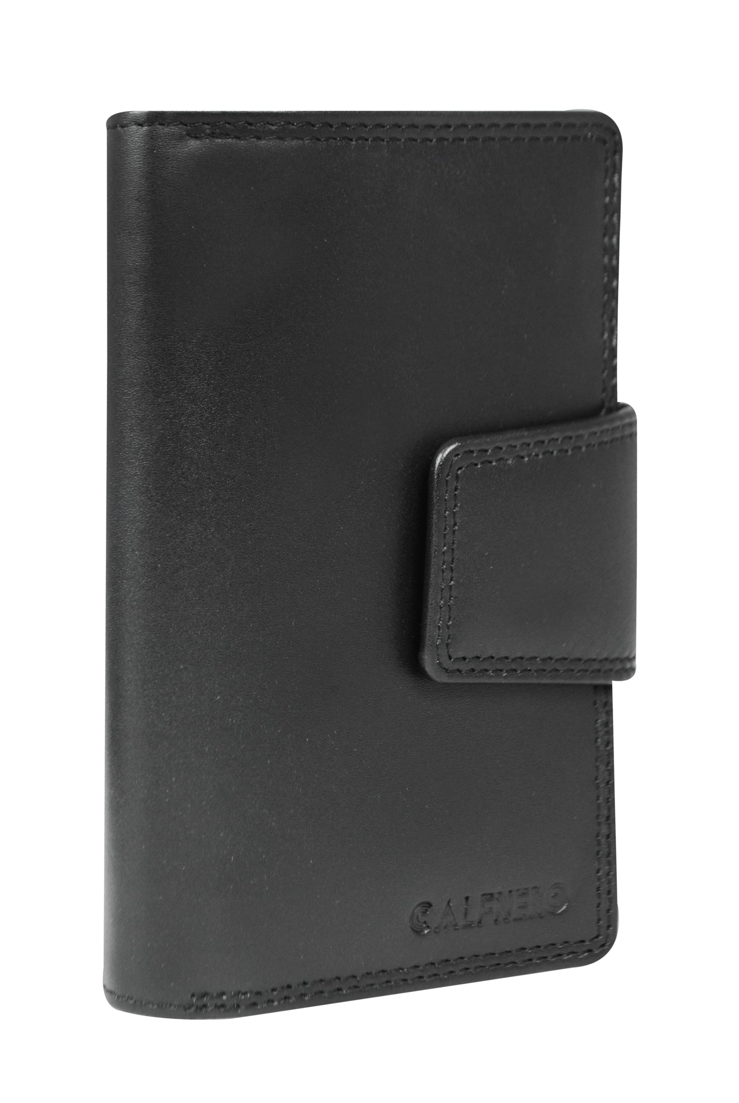 Calfnero Genuine Leather Women's wallet (2314-Black)