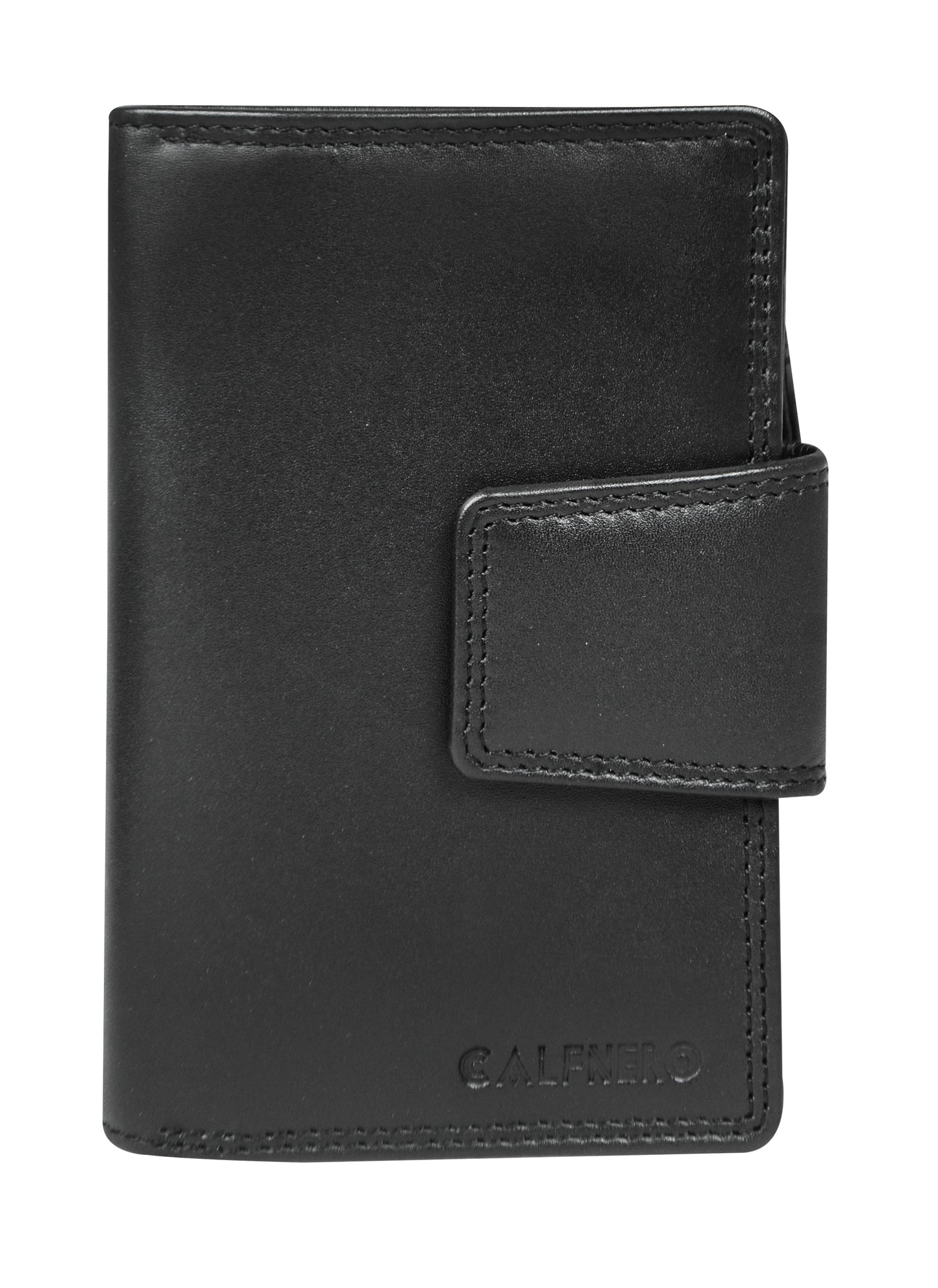 Calfnero Genuine Leather Women's wallet (2314-Black)