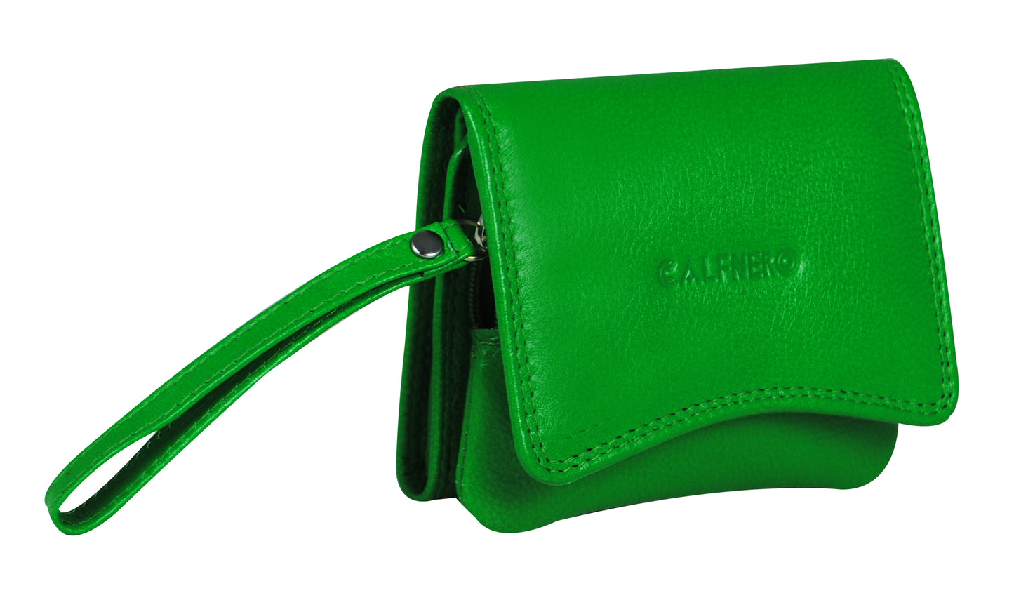 Calfnero Genuine Leather Women's wallet (2316-Green)