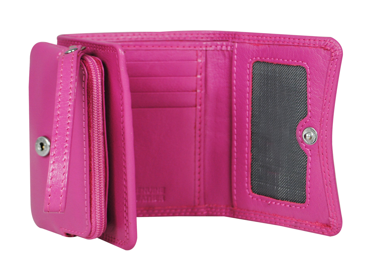 Calfnero Genuine Leather Women's wallet (2316-Pink)