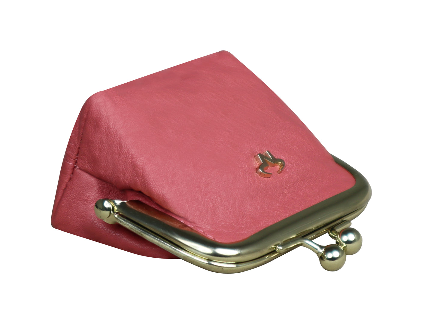 Calfnero Genuine Leather Key Case Cum Coin Wallet (300-Rose)