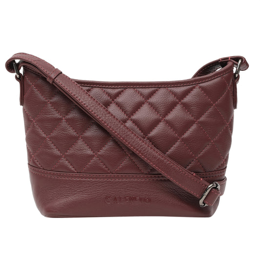 Calfnero Genuine Leather Women's Sling Bag (413958-Brodo)