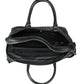 Calfnero Genuine Leather Men's Messenger Bag (402619-Black)