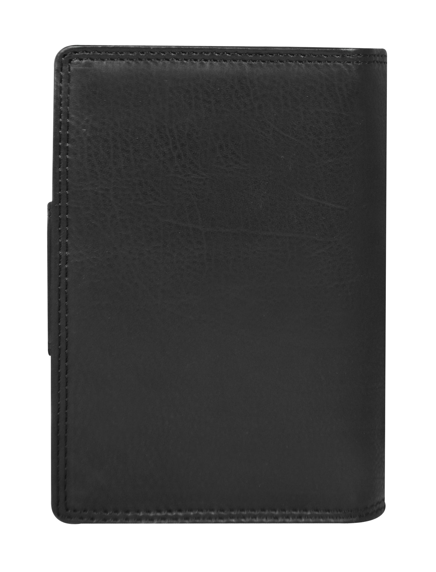 Calfnero Genuine Leather Women's wallet (403-Black)