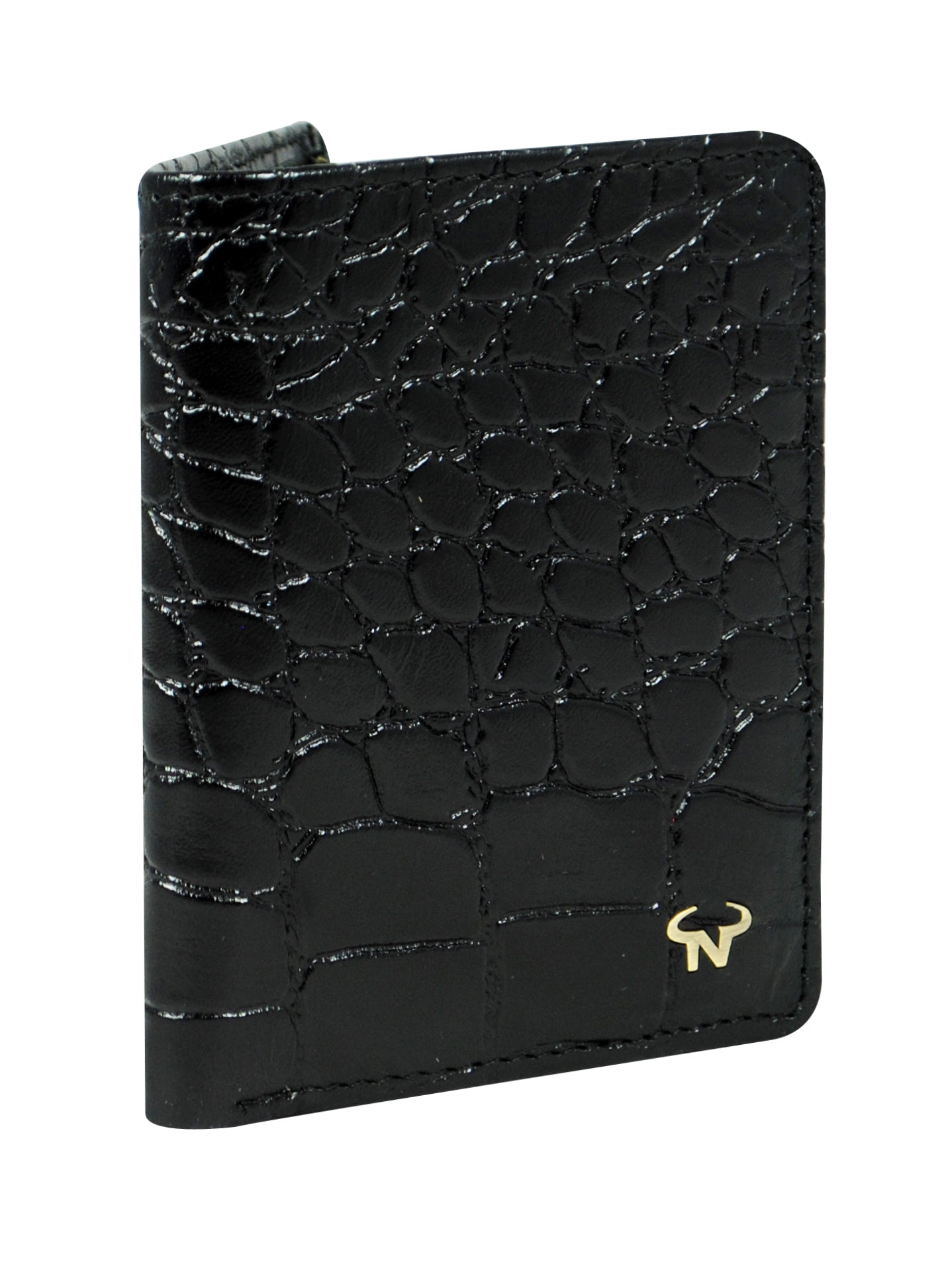 Calfnero Genuine Leather Men's Wallet (49002-Black)
