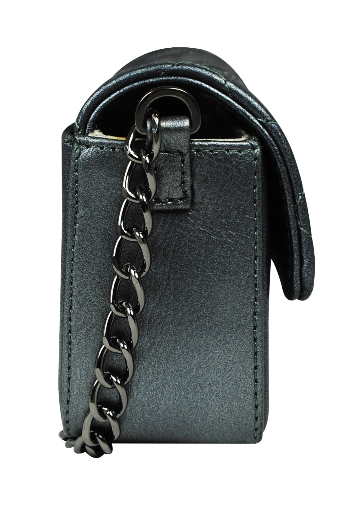Calfnero Genuine Leather Women's Sling Bag (5110-Gray)