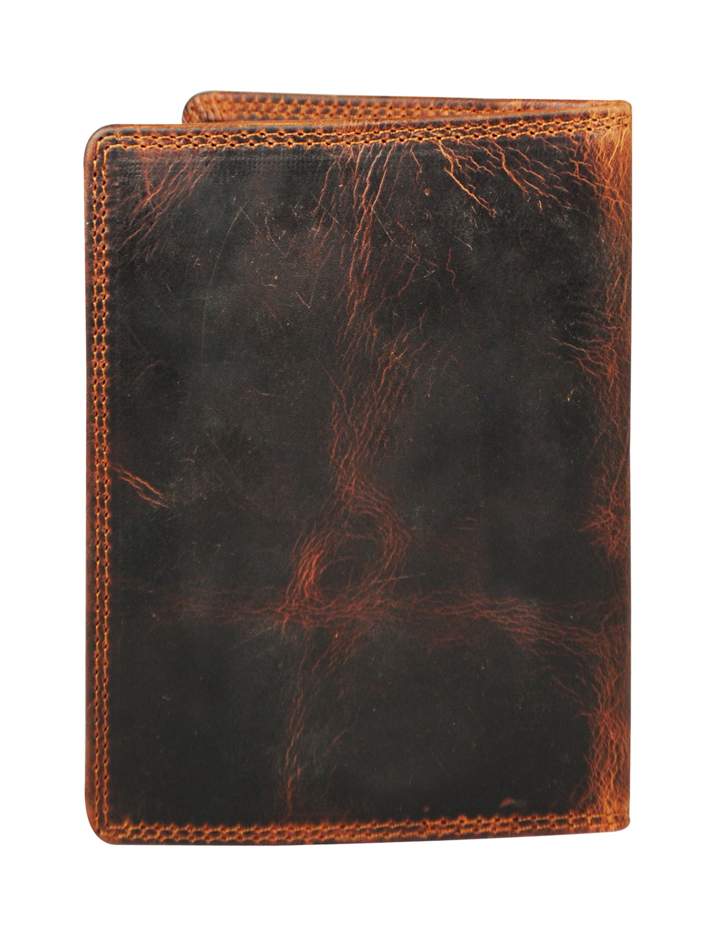 Calfnero Genuine Leather Passport Wallet-Passport Holder (5232-Kara)