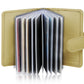 Calfnero Genuine Leather Card Case wallet (602-Beige)