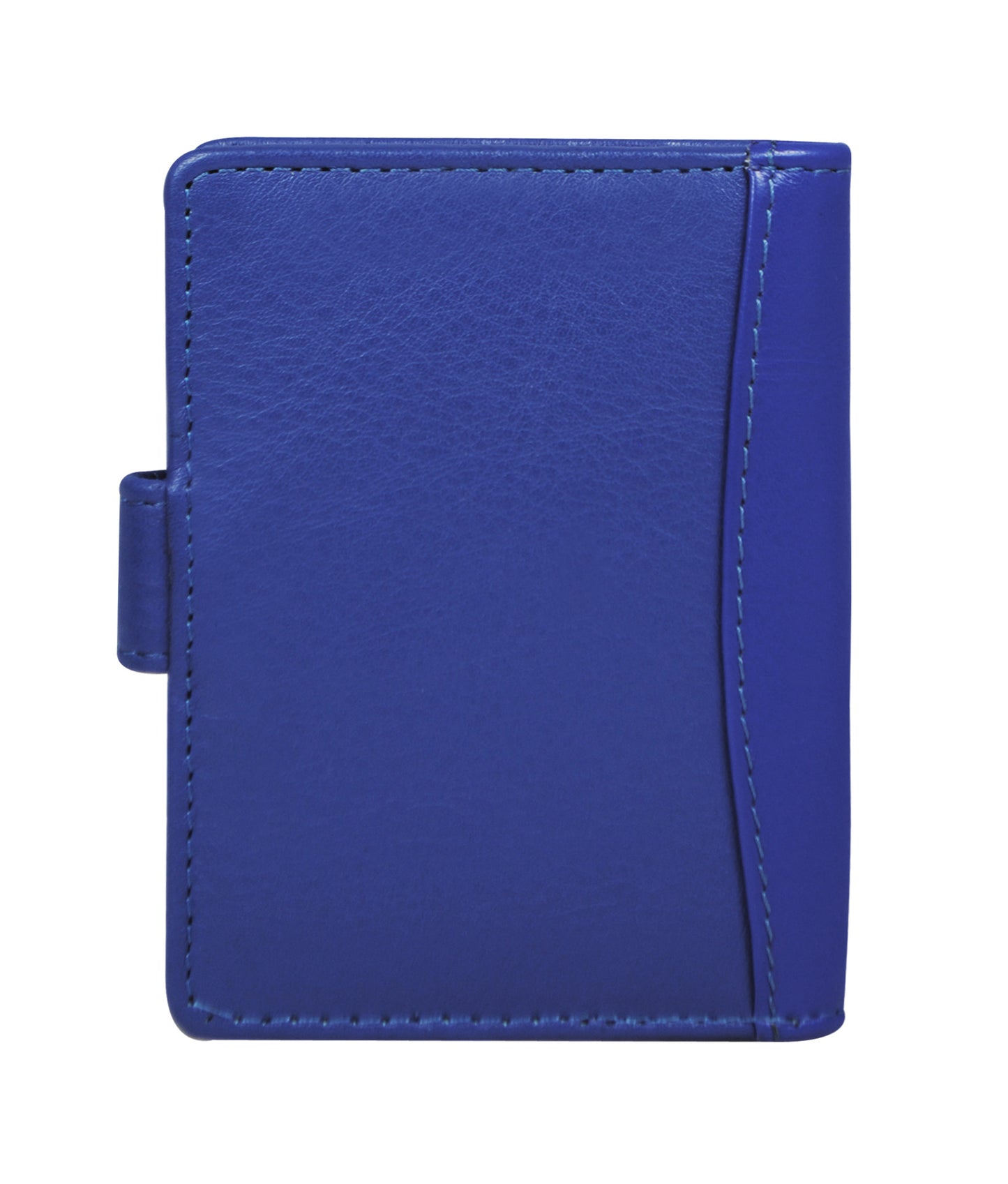 Calfnero Genuine Leather Card Case wallet (602-R-BLUE)