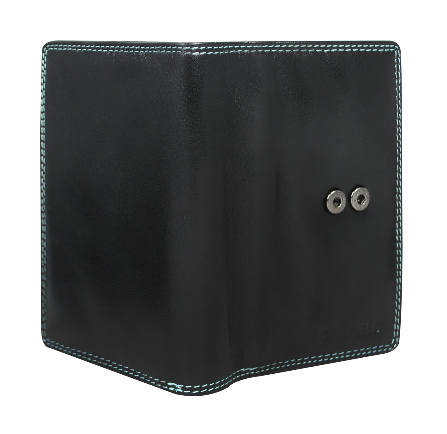 Calfnero Genuine Leather Women's Wallet (6081-Black-Multi)