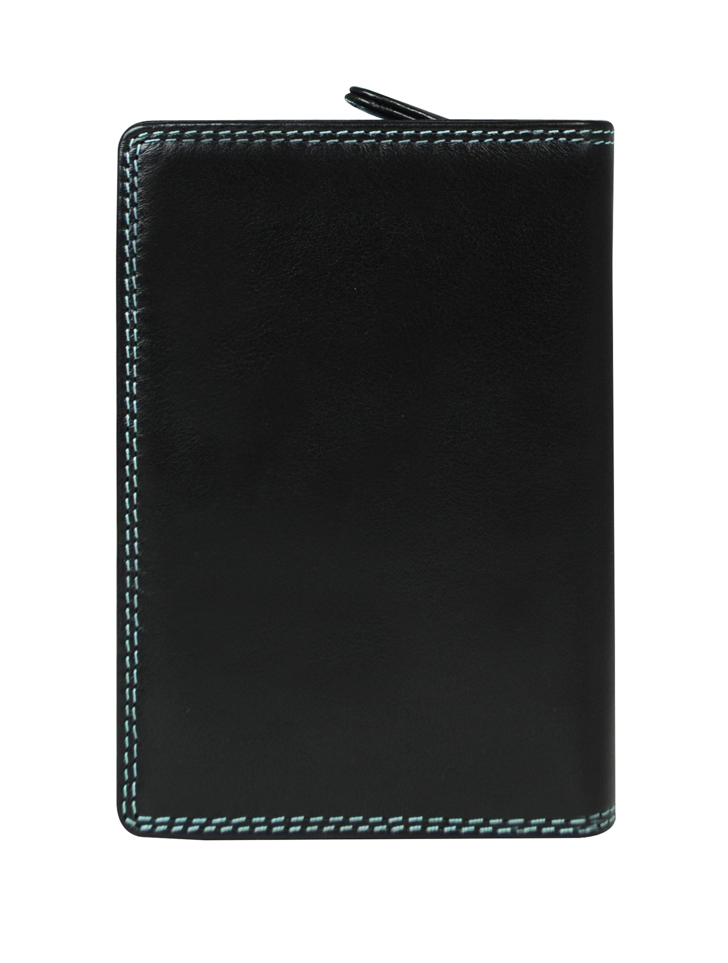 Calfnero Genuine Leather Women's Wallet (6081-Black-Multi)