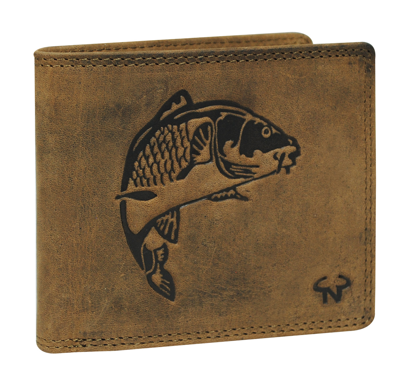 Calfnero Genuine Leather Men's Wallet (626-Hunterl)