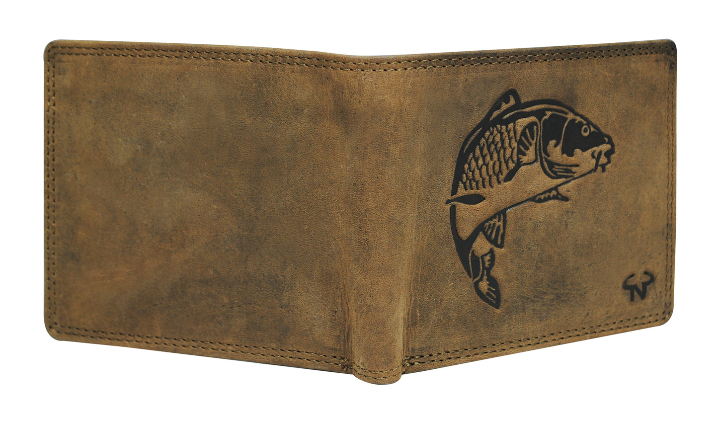 Calfnero Genuine Leather Men's Wallet (626-Hunterl)
