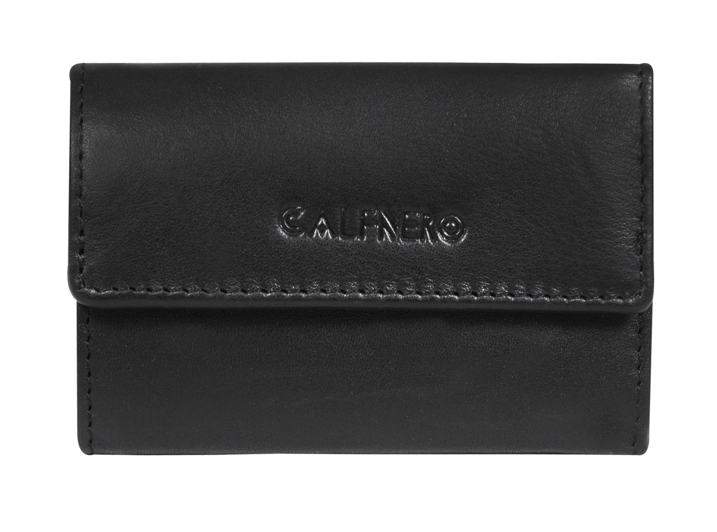 Calfnero Genuine Leather Key Ring (701-Black)