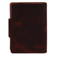 Calfnero Genuine Leather Card Case (70815-Dark-Brown)