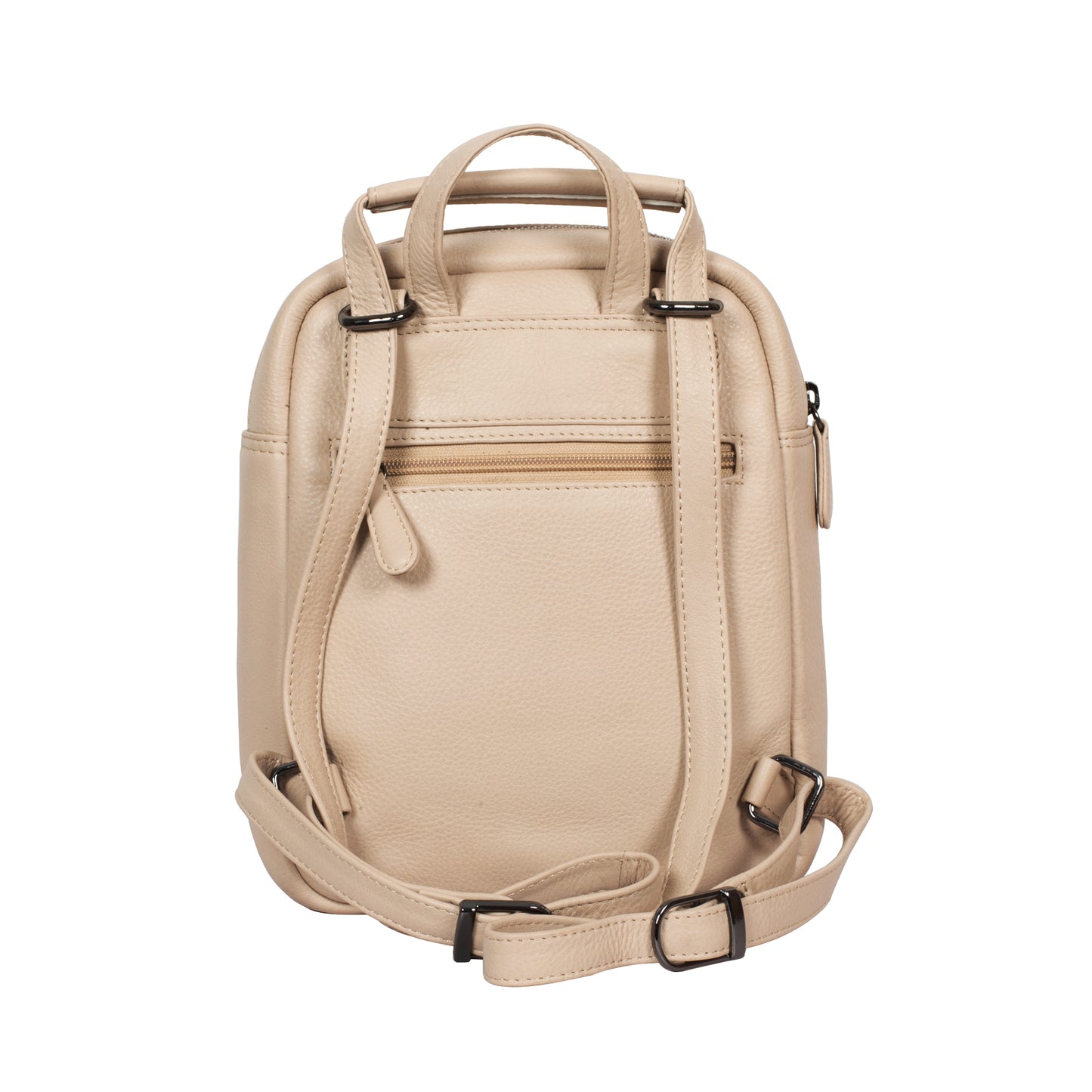 Calfnero Genuine Leather Women's Backpack (71084-Cream)