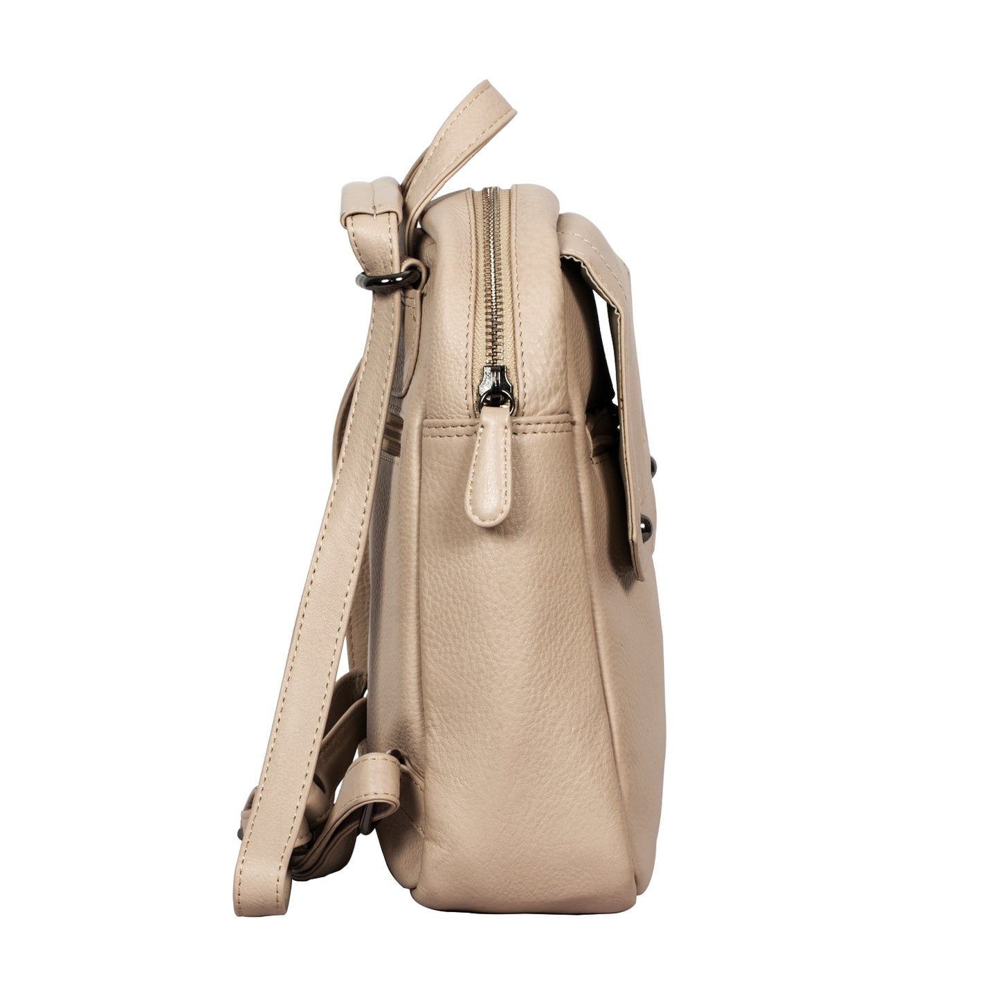 Calfnero Genuine Leather Women's Backpack (71084-Cream)