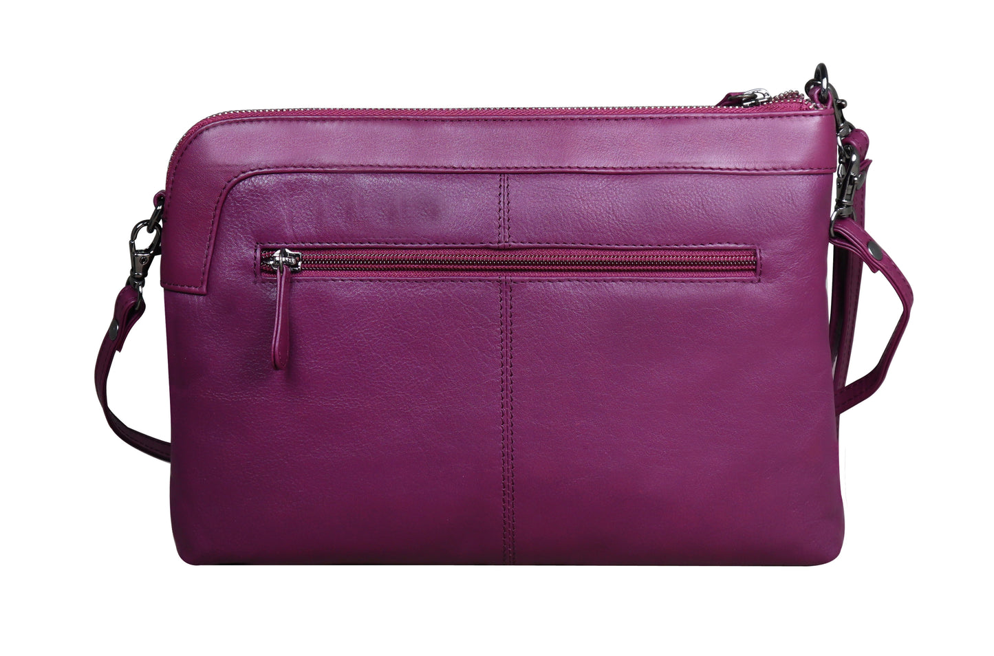 Calfnero Genuine Leather Women's Sling Bag (712660-Brinjal)