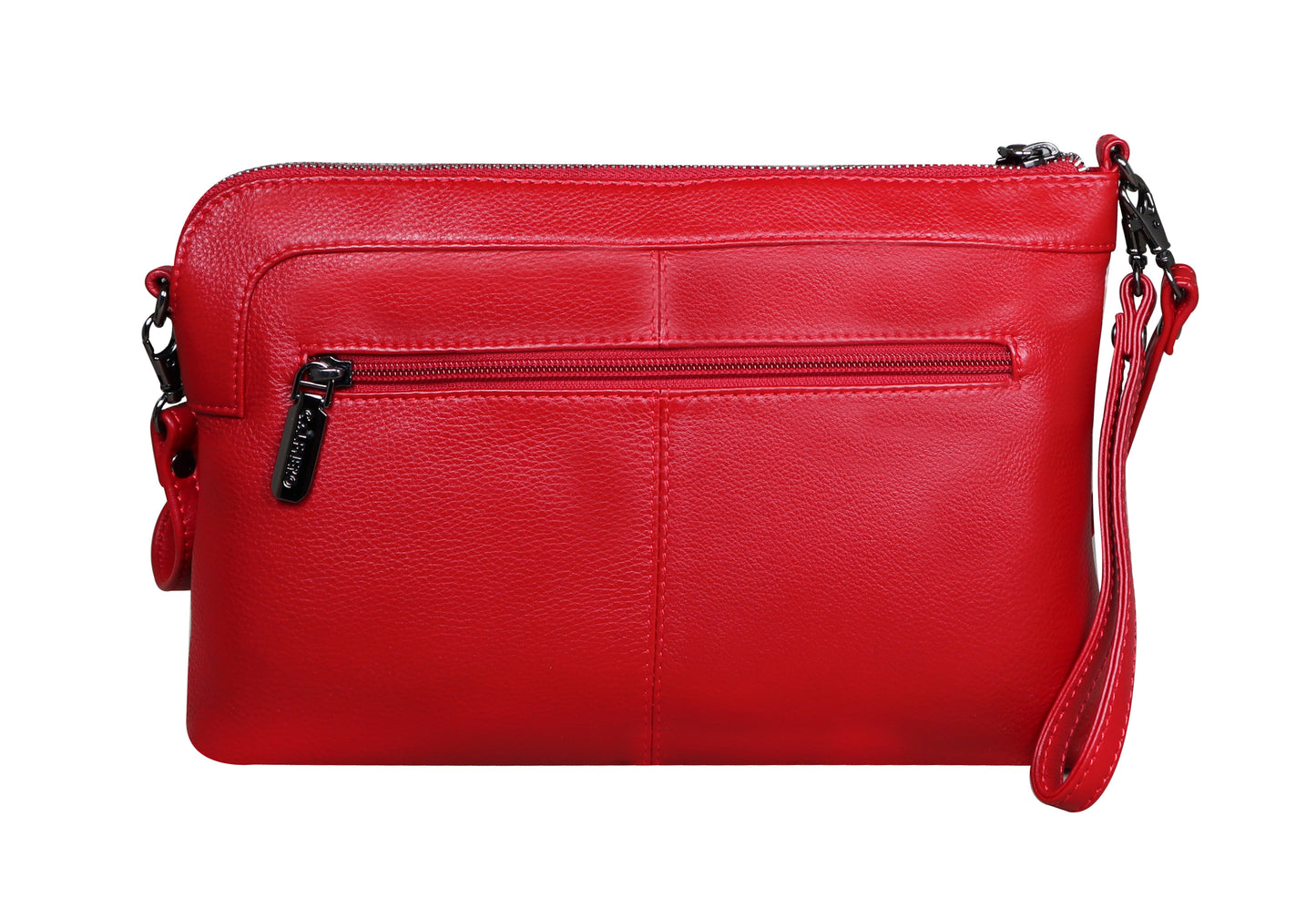 Calfnero Genuine Leather Women's Sling Bag (712660-Red)