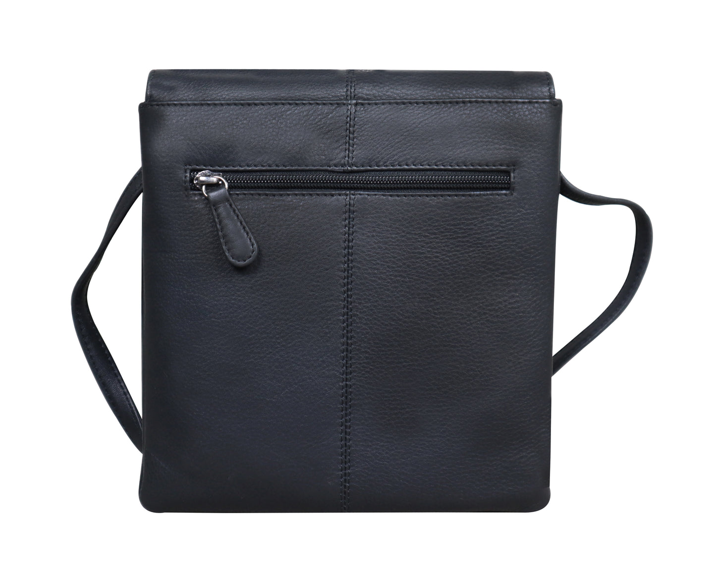 Calfnero Genuine Leather Women's Sling Bag (712740-Black)