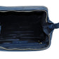 Calfnero Genuine Leather Toiletry Bag Shaving Kit Bag (7133-Navy)