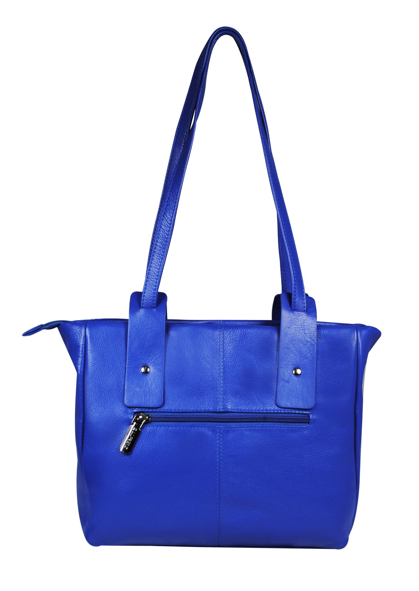 Calfnero Women's Genuine Leather Shoulder Bag (713357-R-Blue)