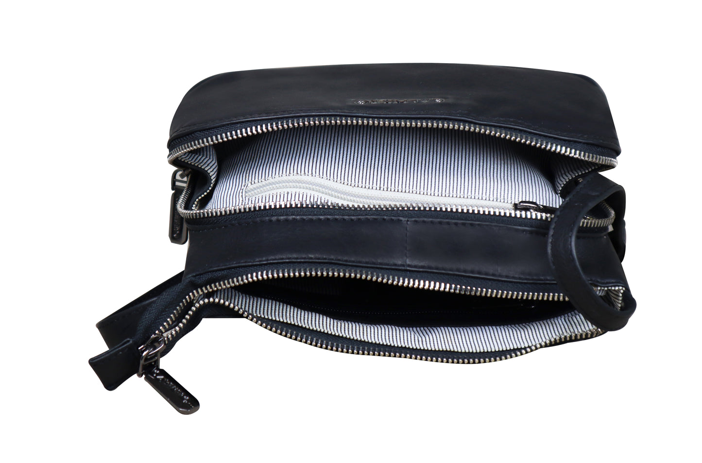 Calfnero Genuine Leather Women's Sling Bag (713935-Black)