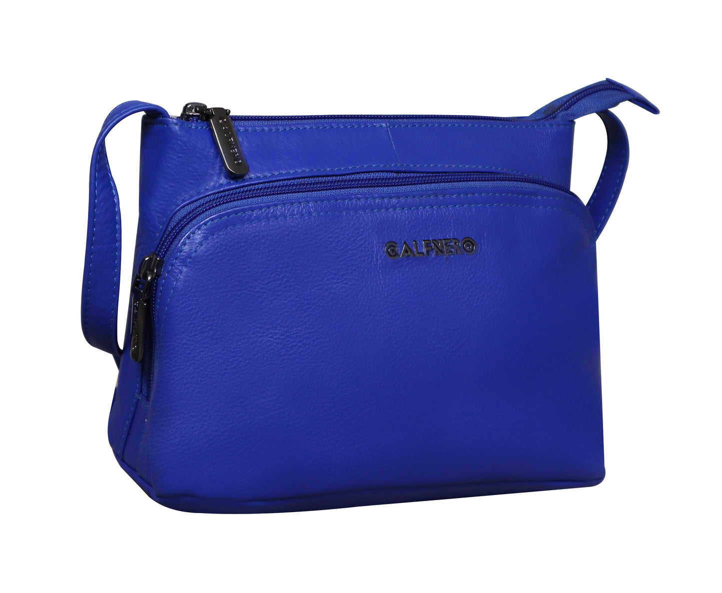 Calfnero Genuine Leather Women's Sling Bag (713935-R Blue)