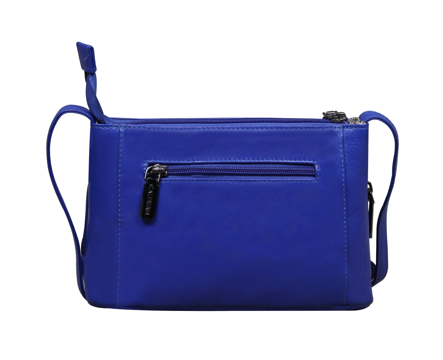Calfnero Genuine Leather Women's Sling Bag (713935-R Blue)