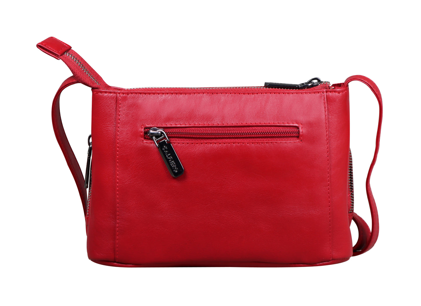 Calfnero Genuine Leather Women's Sling Bag (713935-Red)