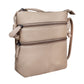 Calfnero Genuine Leather Women's Sling Bag (713984-Beige)
