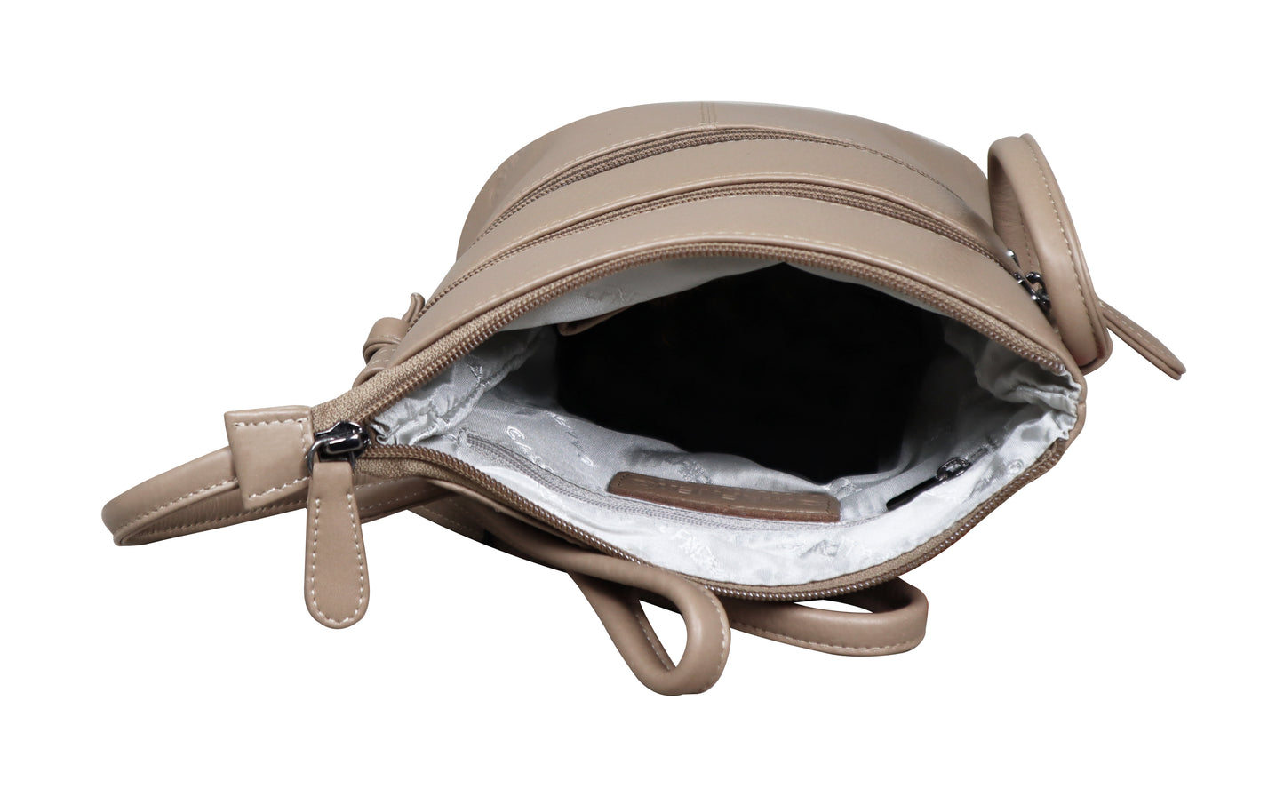 Calfnero Genuine Leather Women's Sling Bag (713984-Beige)