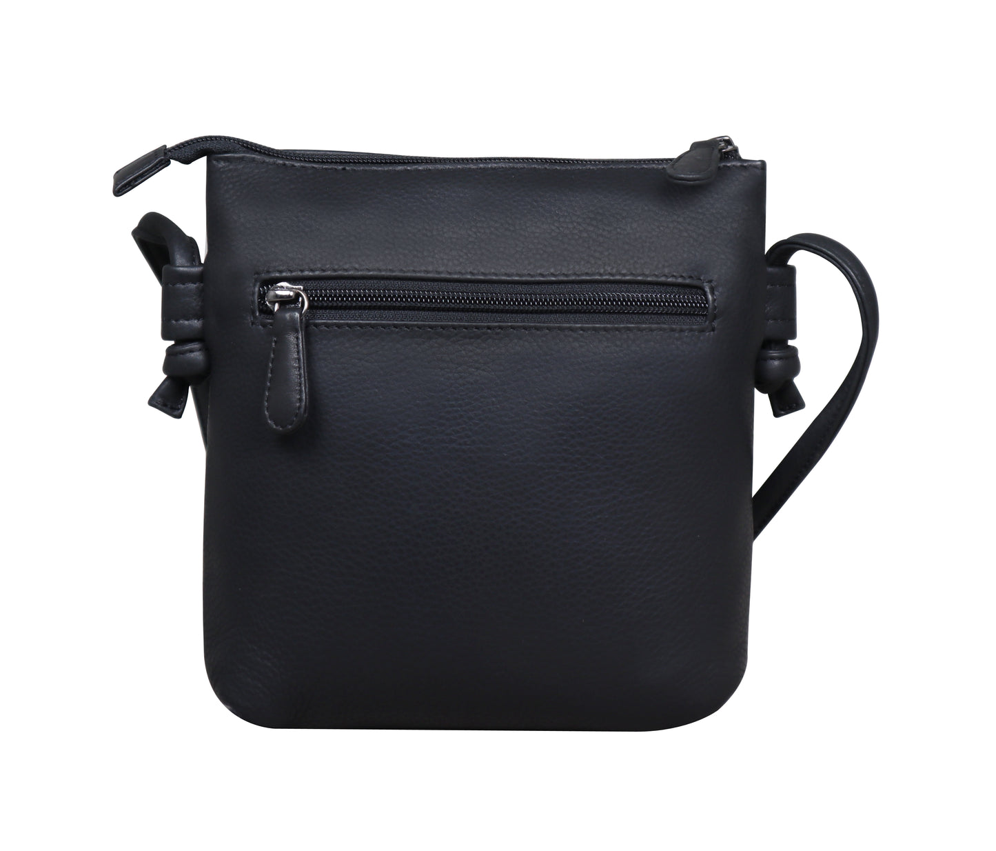 Calfnero Genuine Leather Women's Sling Bag (713984-Black)